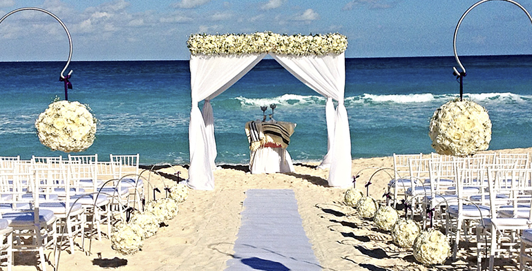 cancun eventos bodas flores